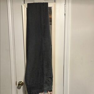Marithe Francois Girbaud Dark Gray Straight Jeans